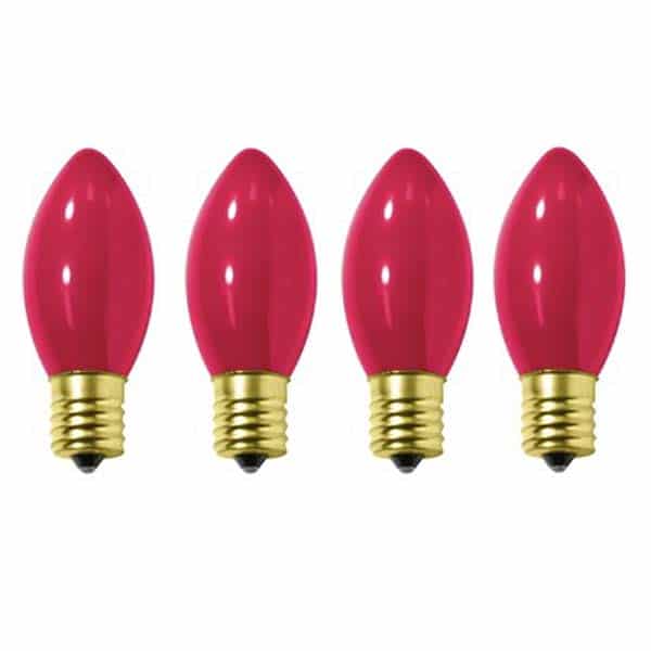 Red C9 Ceramic Replacement Bulbs